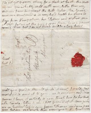 C.  1810? Harrogate Mileage Pmk Chatty Letter H Graham To Robert Grahame Glasgow