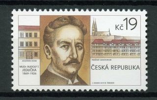 Czech Republic 2019 Mnh Rudolf Jedlicka Physician 1v Set Medical Health Stamps