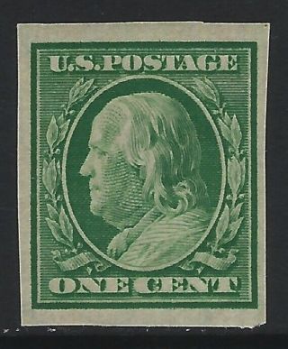 Us Stamps - Sc 343 - Imperf Franklin - Never Hinged - Mnh (l - 051)