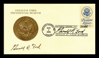 Dr Jim Stamps Us Gerald Ford Presidential Museum Fdc Cover Grand Rapids