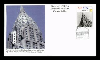 Us Covers Masterwork Of Modern Architecture Mystic Cachet Chrysler Building Fdc