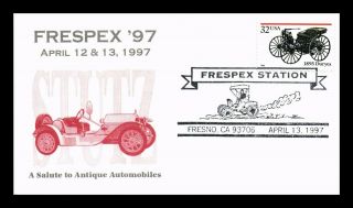 Dr Jim Stamps Us Frespex Event Salute To Antique Automobiles Cover Fresno