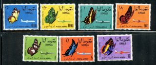 Mnh Butterfly Topical Stamps Somalia Italy Airmail