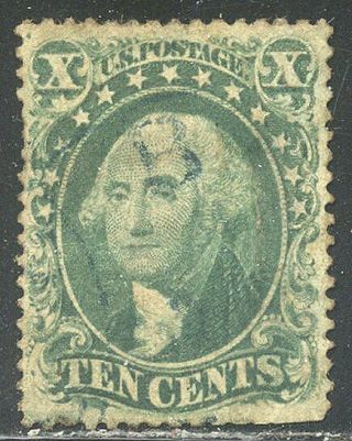 U.  S.  32 - 10c Green,  Type Ii ($180)
