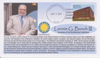 6° Cachets Lonnie G.  Bunch Iii Smithsonian Institution Secretary