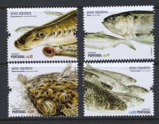 Portugal 2011 Migratory Fish - Mnh Set - Cat £6.  75 - (36)