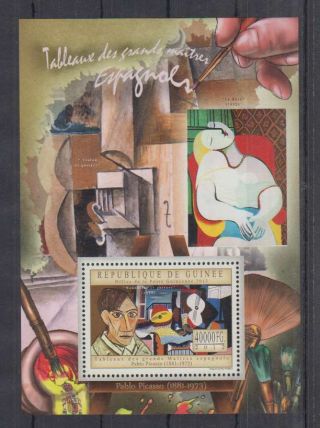 A700.  Guinee - Mnh - 2012 - Art - Painting - Spain - Pablo Picasso - Bl