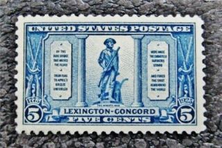 Nystamps Us Stamp 619 Og H $15 Vf