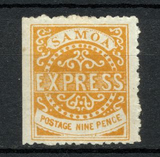Nnao 153 Samoa 1877 Mh Perf 12 1/2