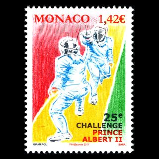 Monaco 2017 - 25th Challenge Prince Albert Ii Sports - Mnh