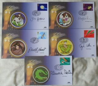 Gb 5 Signed Covers Set Limited Edition - Peter Pan 2002