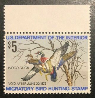 Tdstamps: Us Federal Duck Stamps Scott Rw41 $5 Nh Og