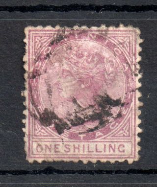 Dominica Qv 1874 1/ - Dull Magenta Fine Sg 3 Ws13382
