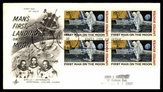 Mayfairstamps Us Fdc 1969 Man 