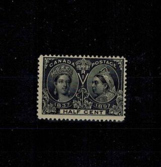 Canada Sc 50 (1897,  Qv,  Silver Jubilee) Fine Mh Cv = C$ 70
