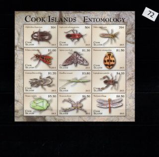 // Cook Islands - Mnh - Bugs - Insects - Butterflies - 2013 - Full Sheet