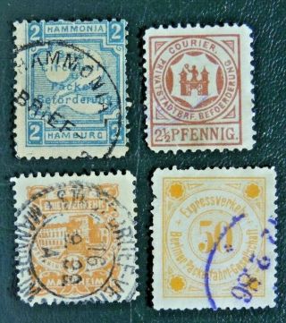 Germany Private Post Local.  Lot