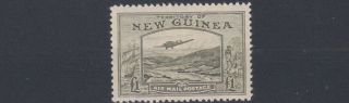 Guinea 1939 S G 225 £1 Olive Green Mh Cat £140