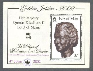 Isle Of Man - 2002 Jubilee Overprint