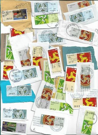64 Grms Isle Of Man 2017 Treskelion Post And Go Labels