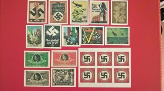 Ww2 German Stamp Interest - Third Reich Stamp Interest