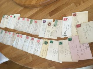 Gb Uk Interesting Hoard Of Covers Mostly Period 1900 To 1940