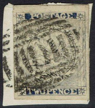 South Wales 1850 Sydney View 2d Plate Iii