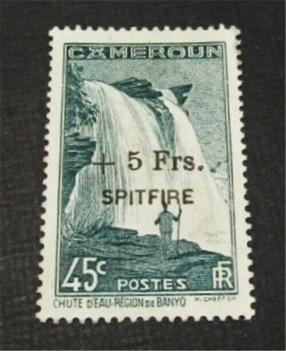 Nystamps French Cameroun Stamp B11 Og H $130 Signed
