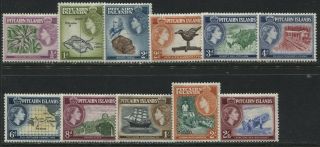 Pitcairn Island Oeii 1957 Complete Set O.  G.