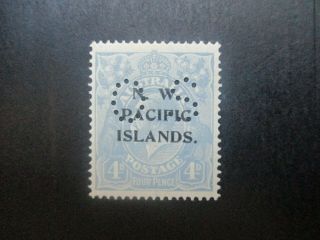 N.  W Pacific Islands: Kgv Perf Os - Rare - (f382)