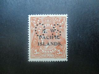 N.  W Pacific Islands: Kgv Perf Os - Rare - (f375)