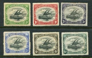 Papua 1901 - 05 Mh To 6d Sg9/14 6 Stamps Cat £180