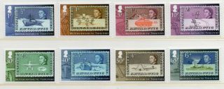 British Antarctic Territory 2013 Stamp Anniversary Definitive Set Um (mnh)