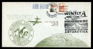 Dr Who 1986 Antarctica Mcmurdo Station Research Operation Deep Freeze C130820