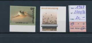 Lk83470 Belgium 1987 Newspapers Fine Lot Imperf Mnh Cv 20 Eur