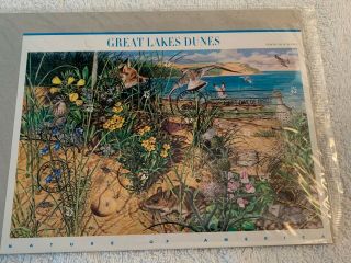 Great Lakes Dunes Nature Of America Us Stamps Fdc 1st Day Issue Cancell