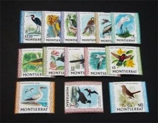 Nystamps British Montserrat Stamp 231 - 243a Og Nh $55