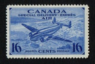 Canada.  1942 - 1943 Airmail Special Delivery.  16c.  Sg S13.  Mnh