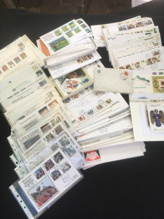 Huge Lob Lot First Day Covers - 280
