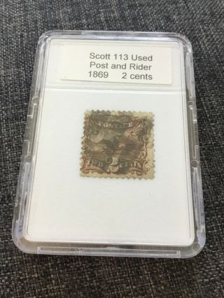 Scott 113 Post Horse & Rider Stamps,  Set Of 10 4