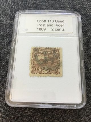 Scott 113 Post Horse & Rider Stamps,  Set Of 10 5