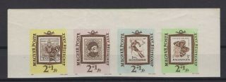 Hungary,  Magyar,  Stamps,  1962,  Mi.  1868 - 1871 B.