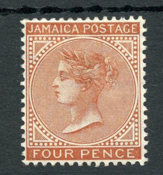 Jamaica 1905 - 11 4d Red - Brown Sg48 Fine Mm Cat £75