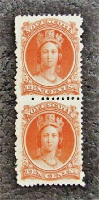 Nystamps Canada Nova Scotia Stamp 12 Og H $28