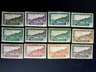 Senegal Scarce Old Mnh Stamps As Per Photo.  Very