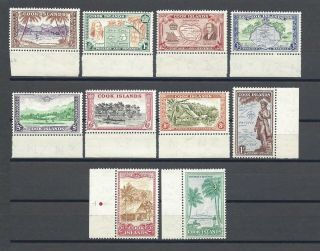 Cook Islands 1949 Sg 150/9 Mnh Cat £50