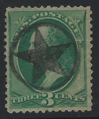 Us Stamps - Sc 184 - - Fancy Star Cancel  (k - 396)