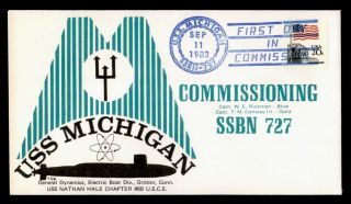 Dr Who 1982 Uss Michigan Navy Submarine Commissioning C117822