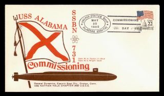 Dr Who 1985 Uss Alabama Navy Submarine Commissioning C117816