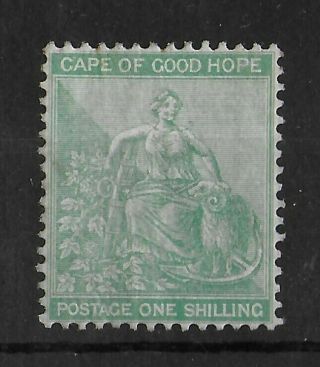 Cape Of Good Hope 1864 - 1877 Lh 1/ - Green Sg 26a Cv £250